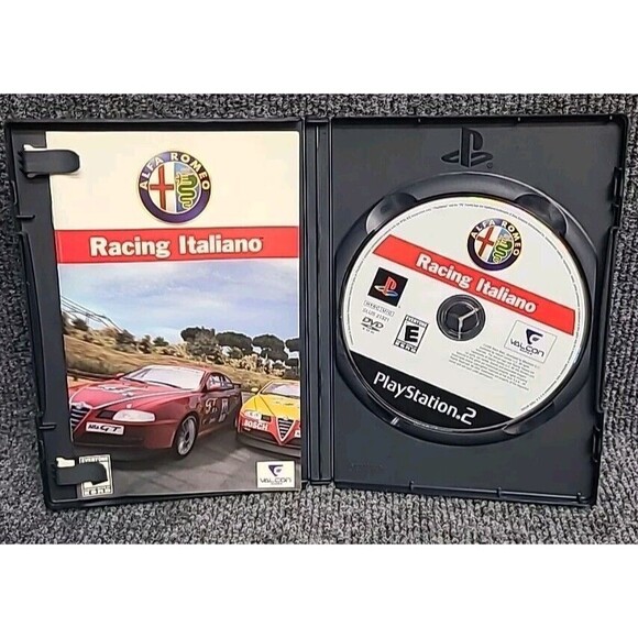 PS2 Alfa Romeo Racing Italiano (Sony PlayStation 2, 2006) Complete TESTED - Picture 3 of 4